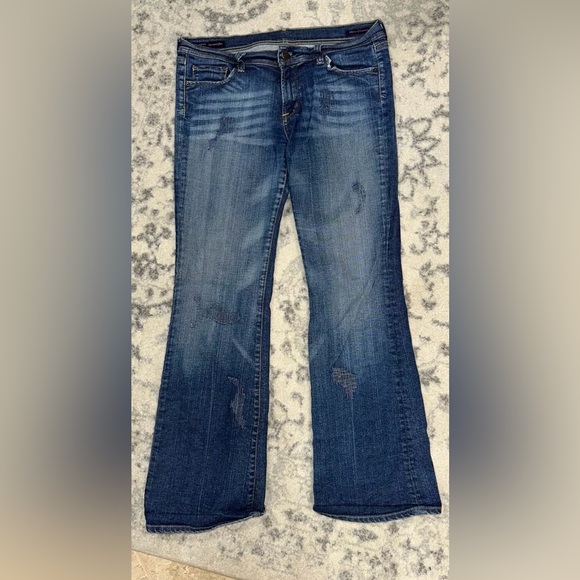 Citizens of Humanity Naomi 65 Jeans, Women’s Size 31, Low Waist Flair, Stretch - Picture 1 of 7